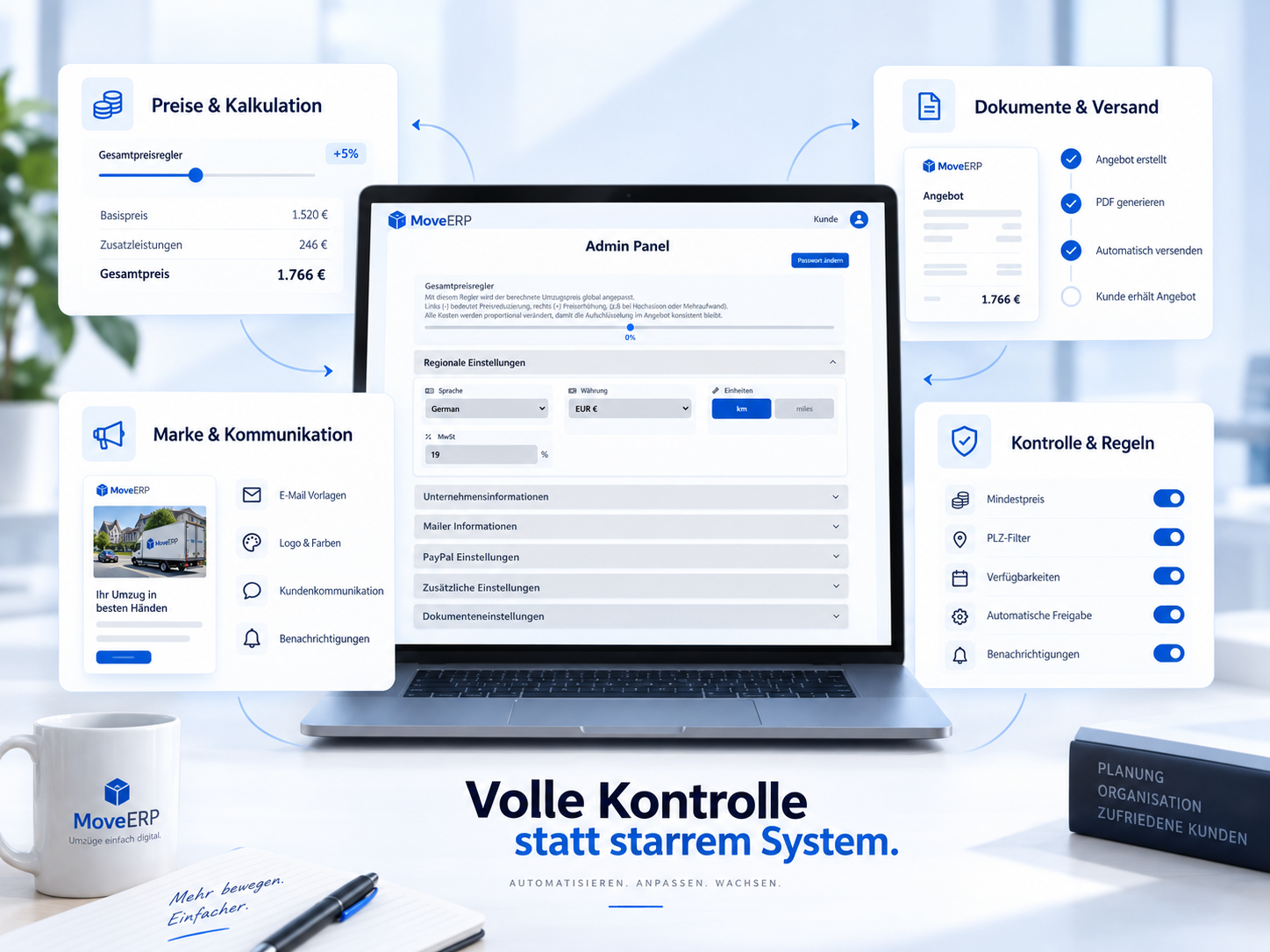 MoveERP Control Center